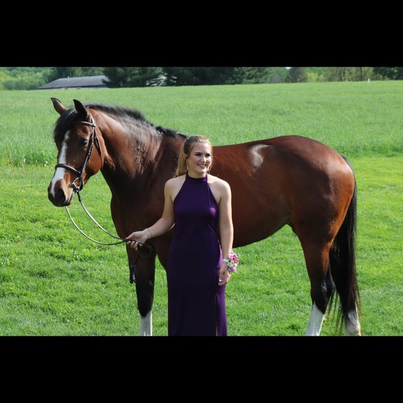 Long Purple Prom Dress. Make offer! - Picture 3 of 3